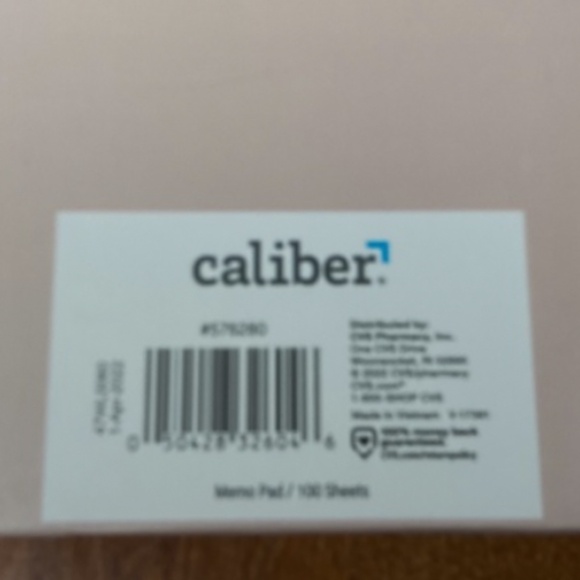 Caliber Memo Pads 100 sheets each (Notes) - Picture 5 of 5